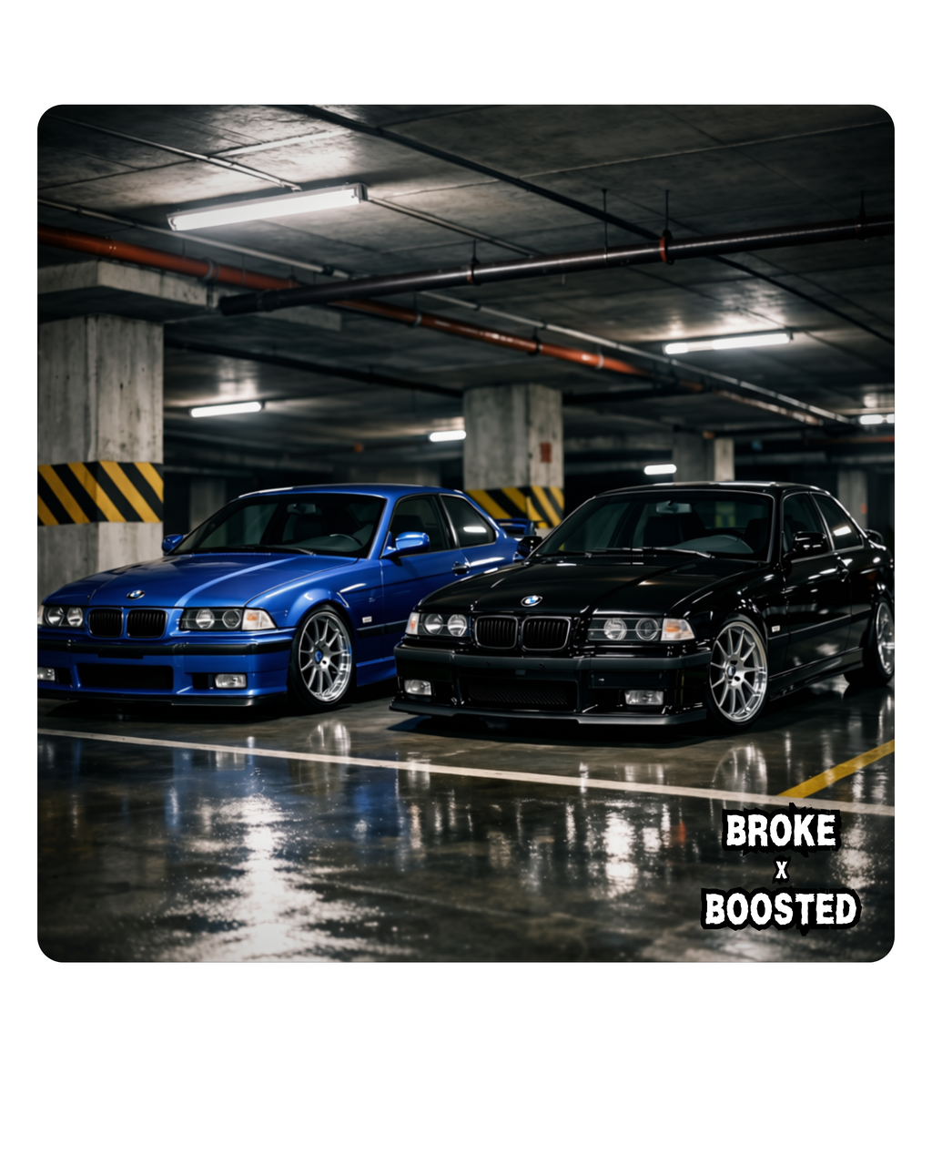 E36 Underground Garage Tee (rear image)