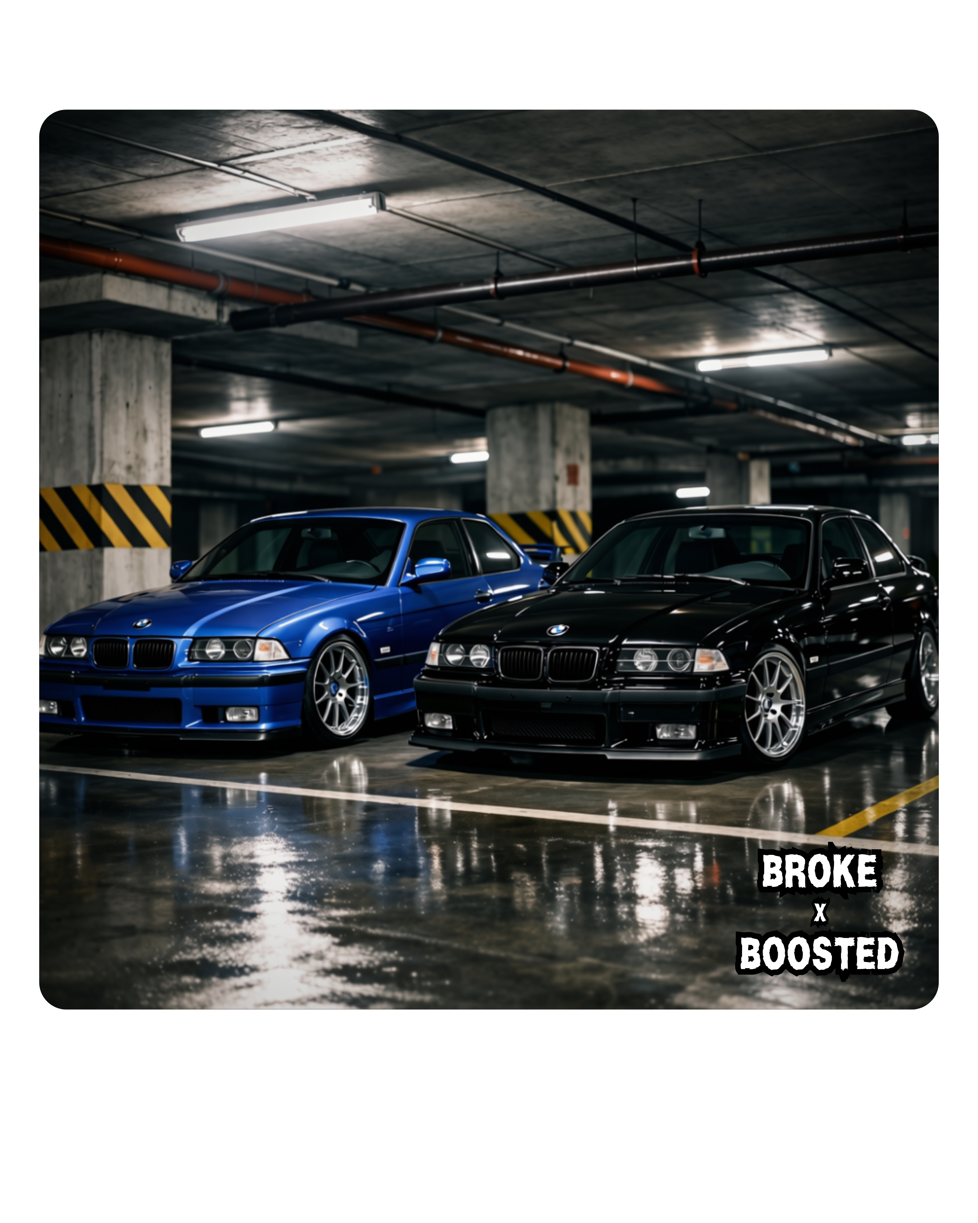 E36 Underground Garage Tee (rear image)