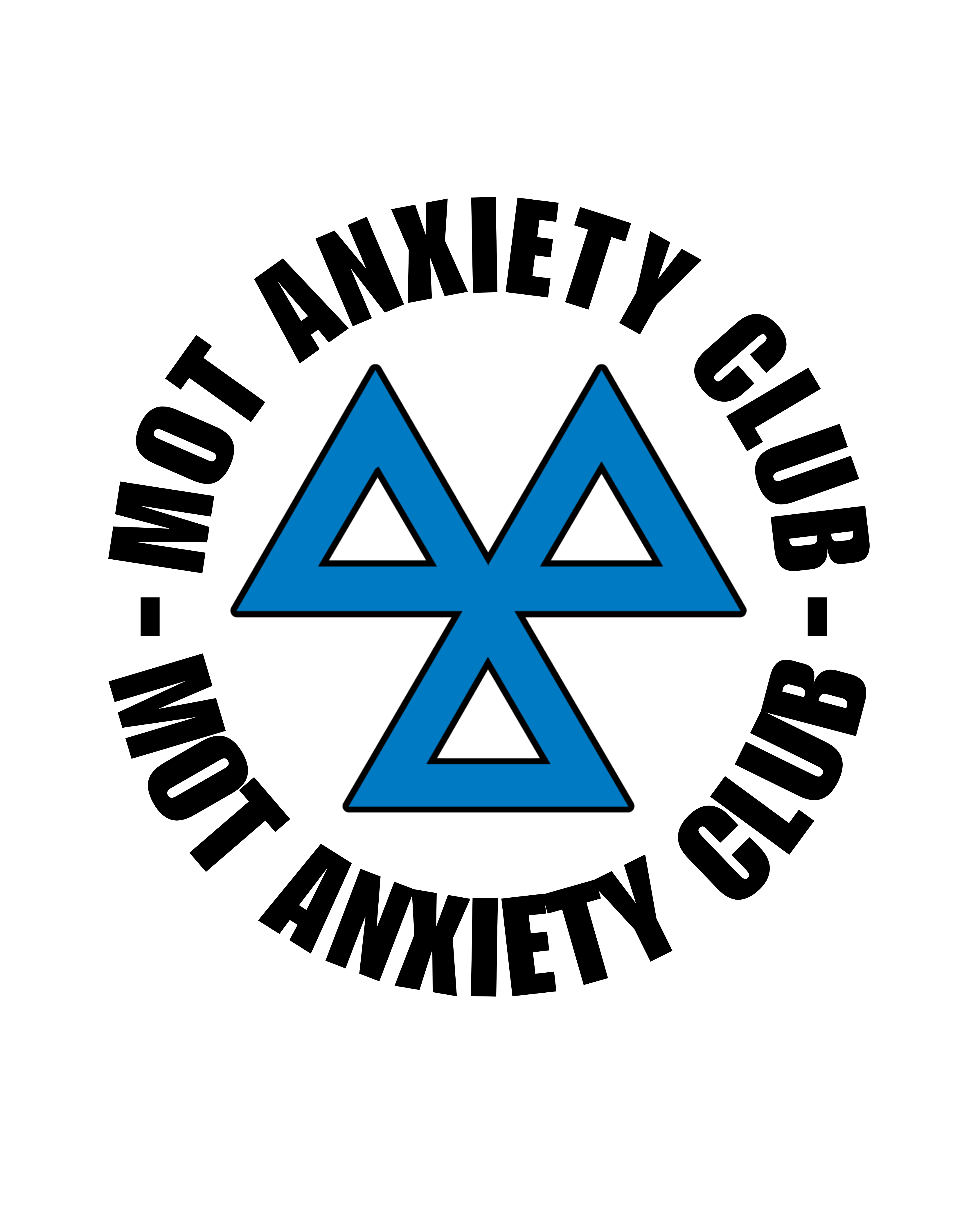 MOT Anxiety Club Tee (rear print)